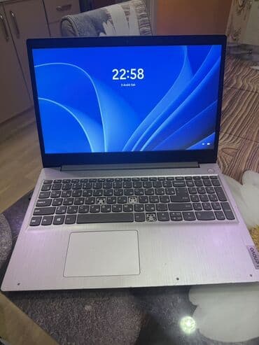 Lenovo noutbuk Xüsusiyyətlər: - Korpus: gümüş rəngli alüminium