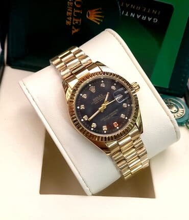 usaqlar ucun qol saatlari: Yeni, Qol saatı, Rolex, rəng - Gümüşü — 8