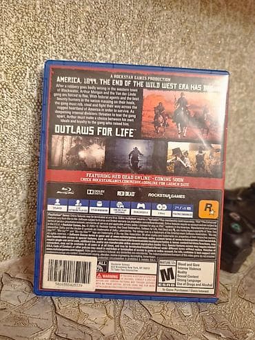 ps4 controller: Red Dead Redemption 2 oyunu heç bir cızığı yoxdur 60 manata almışam 50 — 2