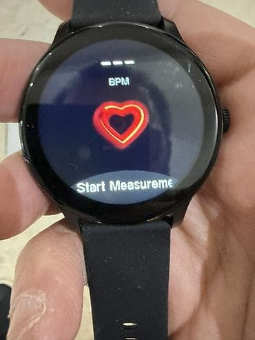 smart saat satisi: Yeni, Smart saat, Smart, Sensor ekran, rəng - Qara — 3