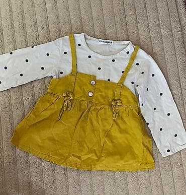 ev geyimleri sekilleri: 12-18 ayliq. cox az geyilib demek olar tezedir. Sehifede paltarlar — 4