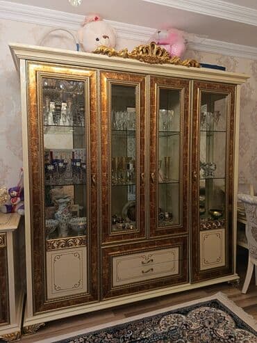 раковины с тумбой в бишкеке: Б/у, Прямой шкаф, Буфет — 3