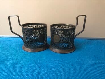 ваза стеклянная прозрачная высокая без узора: Бокал, 1965 год, Россия — 9