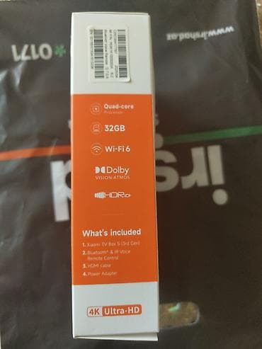 tv box redline: Smart TV boks Google TV, Ünvandan götürmə — 2