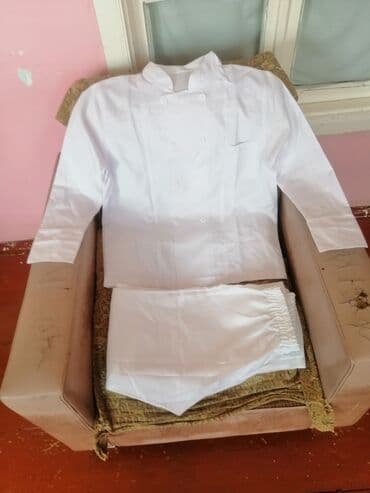 kətan köynəklər: Salam aleykum kişi ve Qadin Aşpaz forma dəstleri satiram temiz ketan — 2