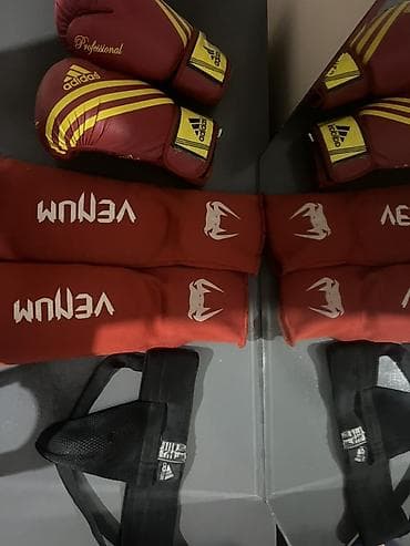 Boks və döyüş idmanı üçün aksesuar dəsti - Adidas Professional boks