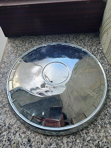 Avtomobil diski üçün xrom naqavert (kaps). - Material: metal, xrom