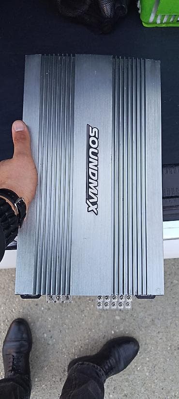 SOUNDMAX avtomobil gücləndiricisi - Marka/model: Soundmax (alüminium — 2