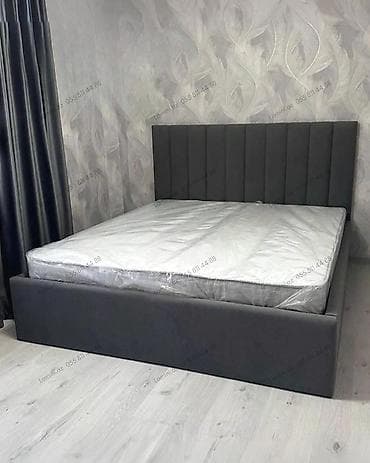 matraslar: Çarpayı Müasir dizaynlı, yumşaq başlıqlı iki nəfərlik çarpayı. Sadə — 1