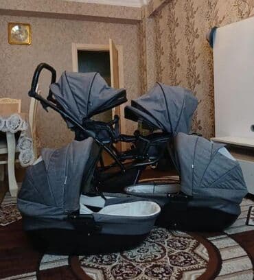 ekiz kalyaskası: Ayşen…. Endirim olundu 190Azn❌ 100Azn Bebetto firmasi Ekiz kalyaska 42 — 1