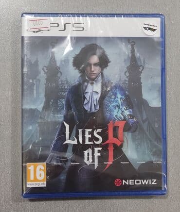 dvd disk oyun: Playstation 5 üçün lies of p oyun diski. Tam yeni, original bağlamada — 1