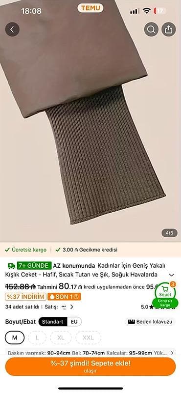 deri pencek: Kurtka Temudan 80 manata alinib 2-3 defe geyilib 25 manata satilir hec — 3