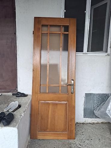 Taxta giriş/qapı yarpağı - Material: keyfiyyətli massiv ağac - lalafo.az -da Taxta giriş/qapı yarpağı - Material: keyfiyyətli massiv ağac -