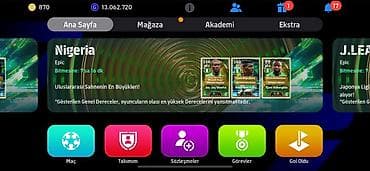 EFootball hesabı.edirim olcaq Hesabda güclü və geniş oyunçu heyəti — 3