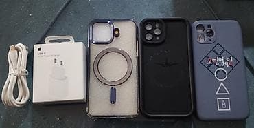 adapter iphone: IPhone 11 Pro, 64 GB, Space Gray, Face ID, Simsiz şarj, Sənədlərlə — 9