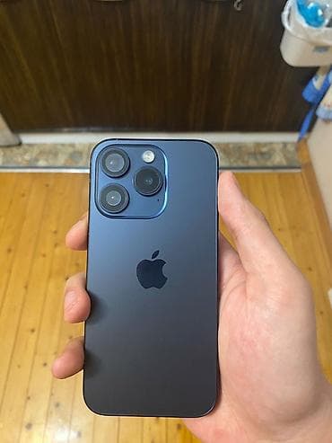 IPhone 15 Pro, 128 GB, Mavi, Face ID