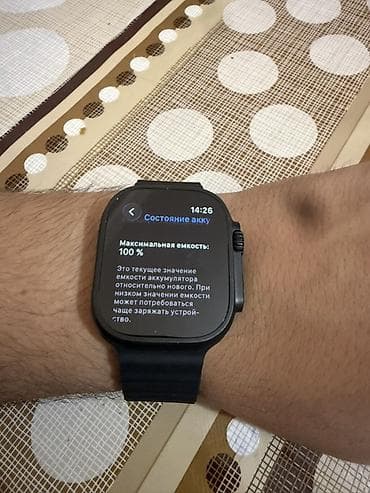 Smart saatlar: Smart saat, Apple, Sensor ekran, rəng - Qara — 2