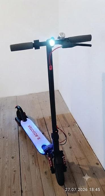 500: Yeni Elektrik samokat 9", 351 - 500 Vt, 36 - 45 km/s, Ünvandan götürmə — 2