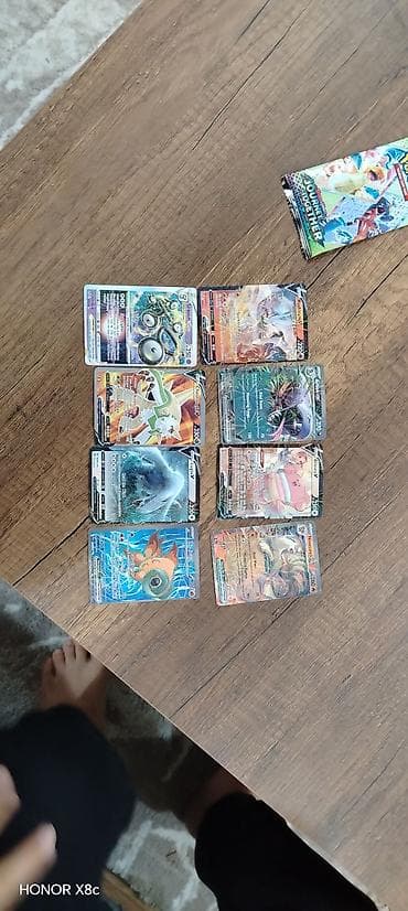 скупка видеокарт: Pokemon ticarət kartları dəsti – parlaq/full art nadir kartlar — 1