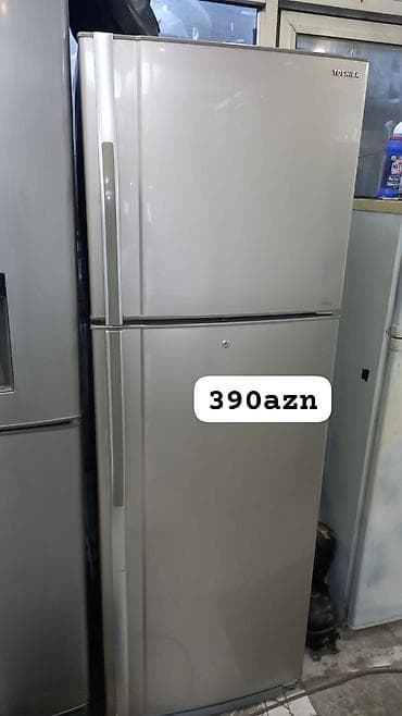 2 qapılı Toshiba Soyuducu Satılır, rəng - Gümüşü