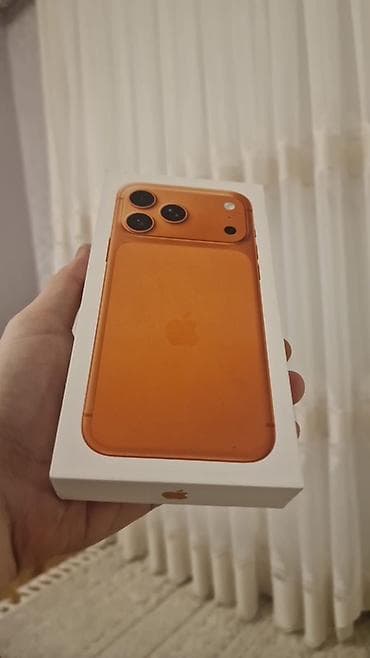 iphone 8 qiyməti: IPhone 17 Pro Max, 256 GB, Narıncı, Face ID — 1