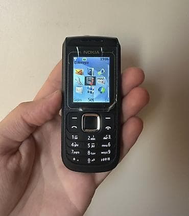 nokia e60: Nokia rəng - Qara, Düyməli — 1