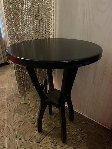 qara parça: Balkon üçün, Oval masa, 2 stul — 7
