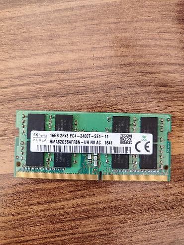 Operativ yaddaş (RAM) Kingston, 16 GB, 3600 Mhz, DDR4, Noutbuk üçün, İşlənmiş — 1