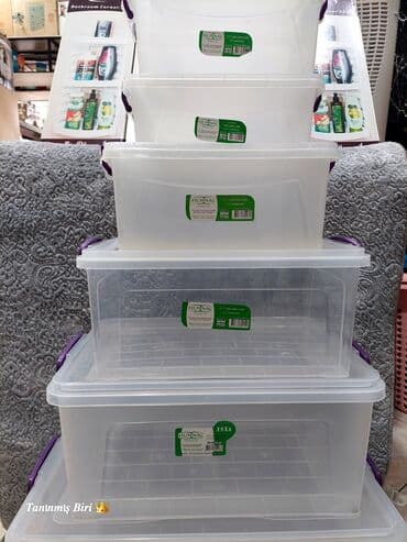 Termoqablar: Saxlama qabi her olcude box konteyner 1 litr 2 litr 3 litr 5 litr 9 — 8