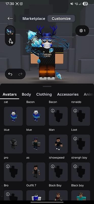 robux qiymetleri: Roblox hesabı satılır. Hesabda bir dənə Limited papaq var. Hesabda — 2