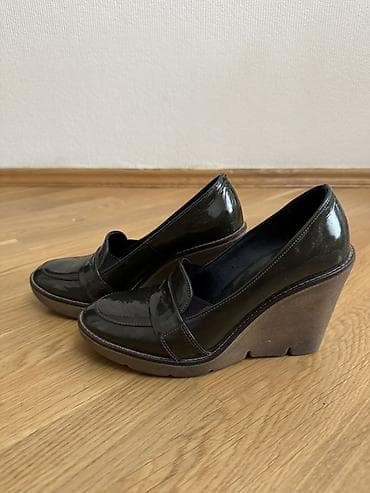 Qadın loafer üslubunda platformalı tuflilər - Brend: MARE (daxili