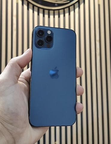 iphone 8s plus: IPhone 12 Pro Max, Pacific Blue, Face ID — 1