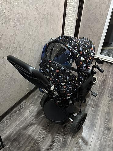 Uşaq üçtəkərli velosipedi-kolaska (transformer) Tecili satilir