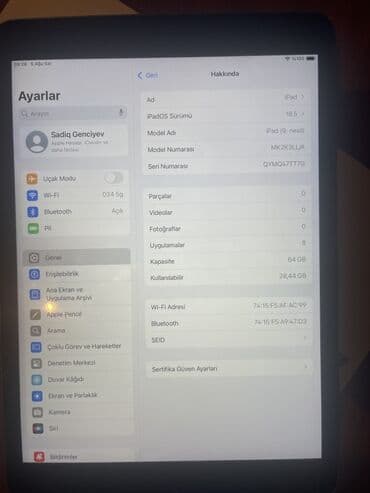 планшет купить в баку: İdeal vezyetde iPad satılır heçbir problemi yoxdur — 1