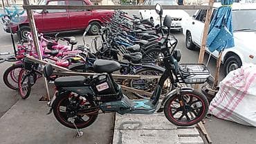 velosiped: Elektrik velosipedi/skuteri - Şəhər içi rahat və səssiz hərəkət üçün — 1