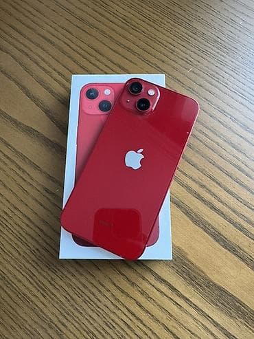 iphone 5s telefon: IPhone 13, 128 GB, Qırmızı, Face ID — 6
