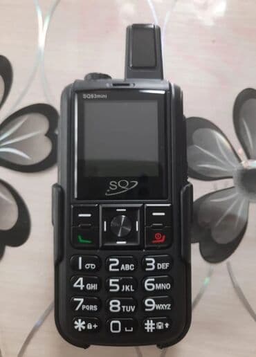 Digər mobil telefonlar: SQ93 Mini mobil telefon qara rəngdə, yığcam dizayna malikdir və — 2