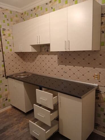 kunc divan metbex: Sifarişlə mətbəx dəsti, Özü çəkən petlələr, Parlaq laminat, Kredit yoxdur, Pulsuz çatdırılma, Rayonlara çatdırılma — 2