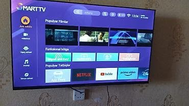 Smart TV – geniş funksiyalı, divara quraşdırılmış Xüsusiyyətlər: -