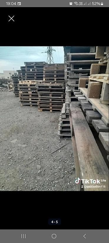panel plastik: Pallet, 800 х 1200 sm, Ünvandan götürmə — 8