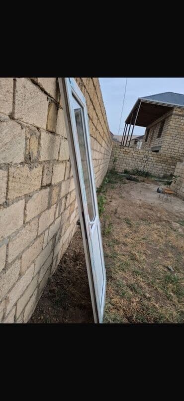 plastik qapi pəncərə: Yeni Plastik qapı Zəmanətsiz, Ünvandan götürmə — 3