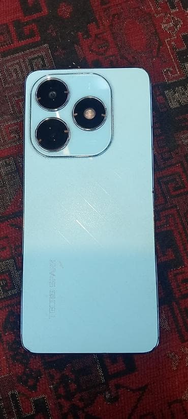 android box: Tecno Spark, 256 GB, rəng - Mavi, Barmaq izi — 2