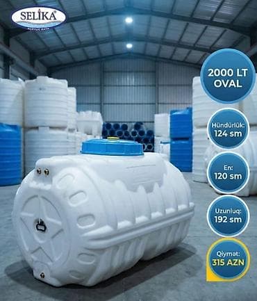 Boçkalar və çəlləklər: Selika Su Depolarının Nağd və Kreditlə satışı.3qat — 5