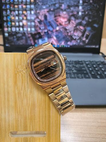 pasta roza: Qol saatı, rəng - Qızılı — 1