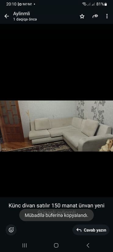 künc divan modelleri 2021: Künc divan, Açılmayan, Bazasız — 1