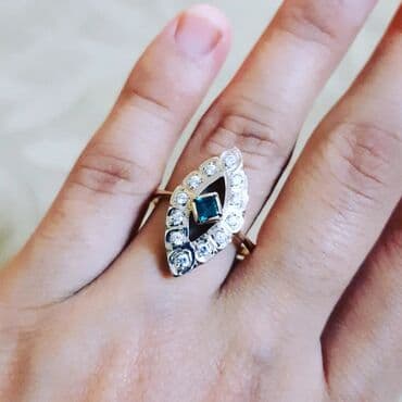 paxlava üzüklər: Toy, Üzük, Sarı qızıl, 585 Əyar — 1