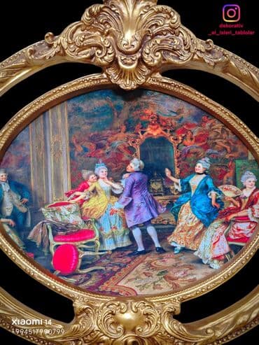 qapi dekoru: Dekorativ klassik tablo — 3