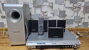 bluetooth mikrofon: Panasonic ev kinoteatrı komplekti - Model: Panasonic DVD Home Theater — 4