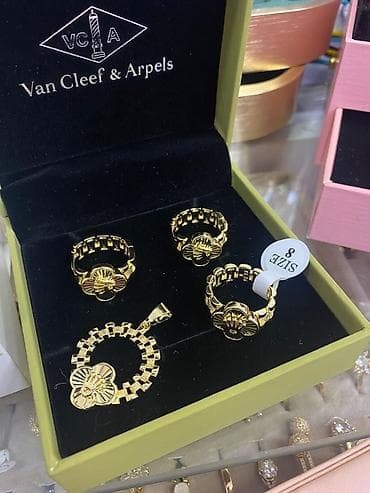 Van Cleef & Arpels üslubunda aksesuarlar dəsti - Tərkib: 1 ədəd