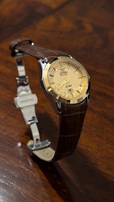 green witch saat: Qol saatı, Tissot, rəng - Qəhvəyi — 9